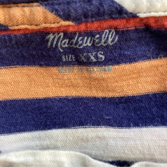 Fitted Madewell striped t-shirt. - Picture 3 of 4